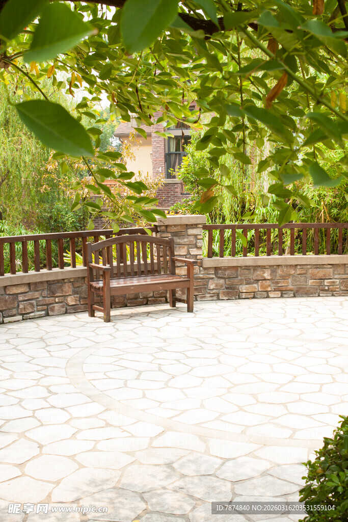 庭院休闲角落 静谧惬意