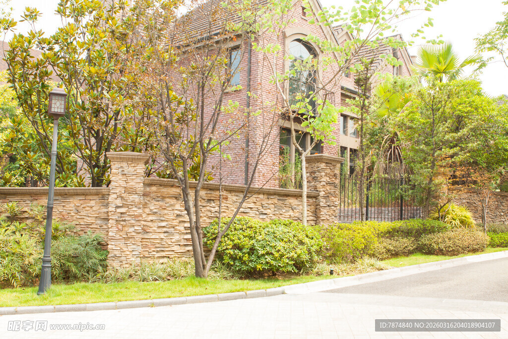 欧式庭院别墅景观