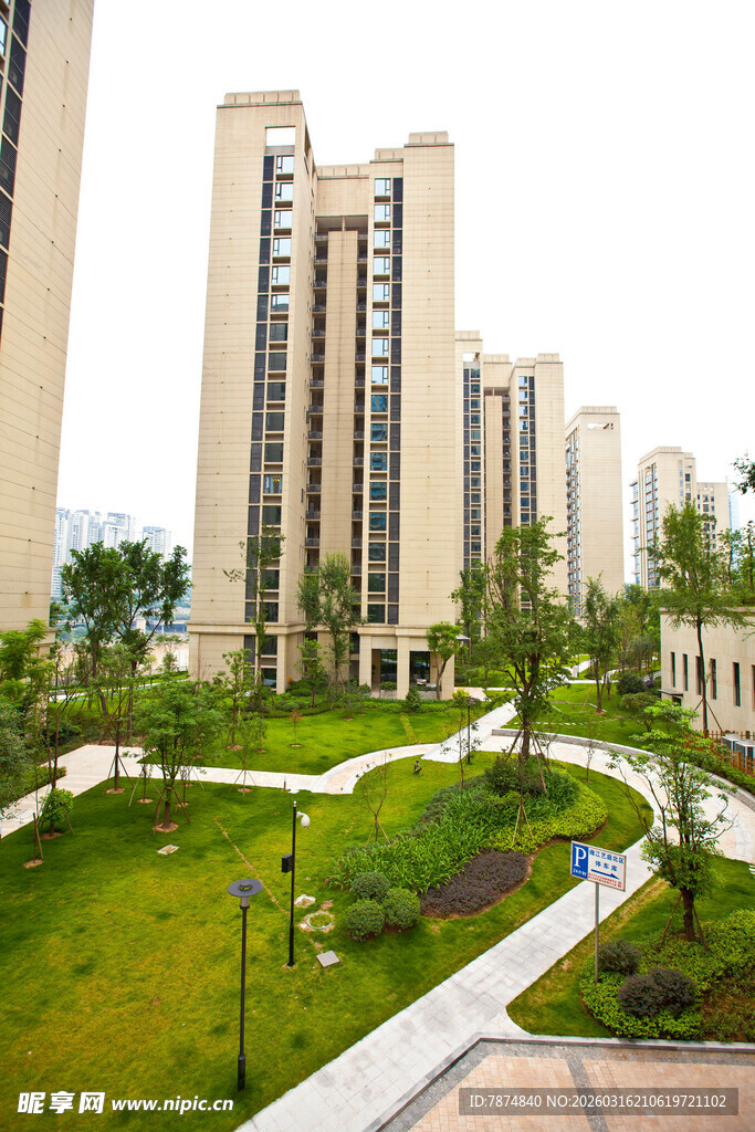 现代小区优美景观环境