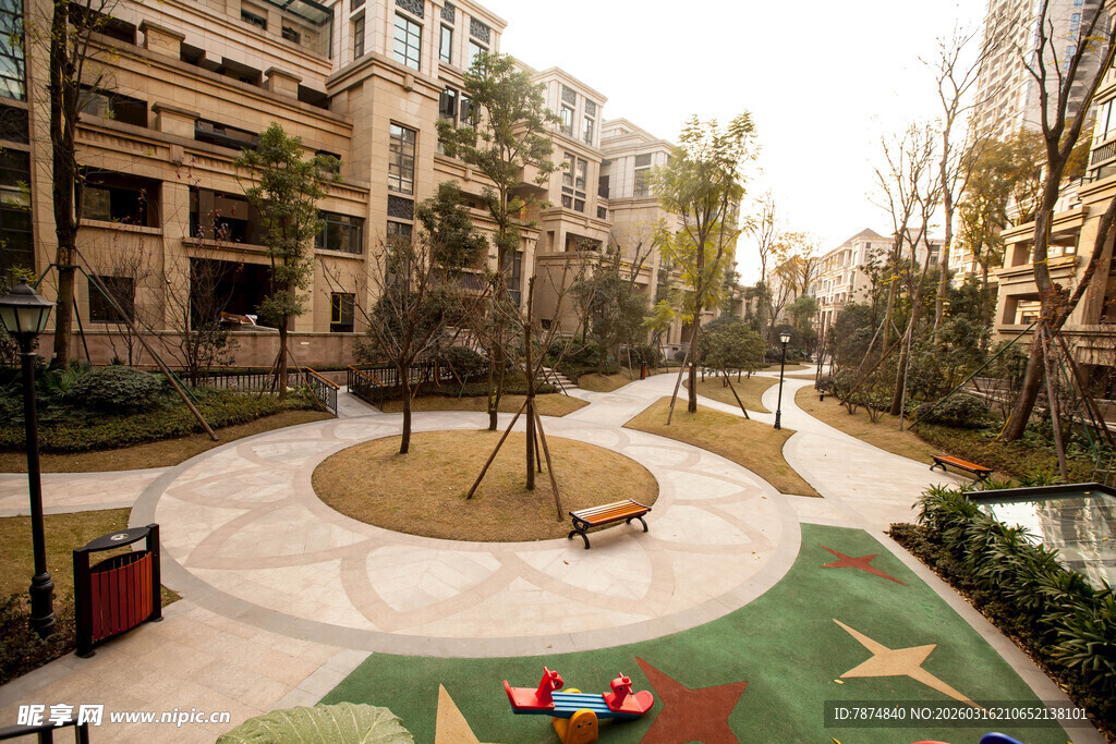 小区休闲庭院景观