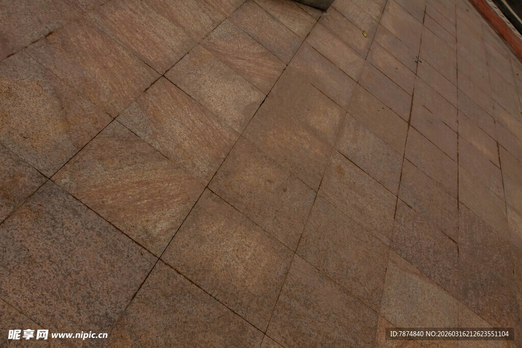 地面瓷砖纹理特写