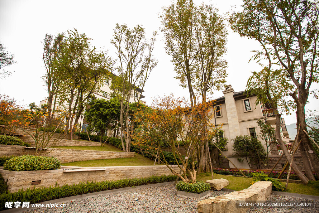 欧式庭院景观 静谧优雅