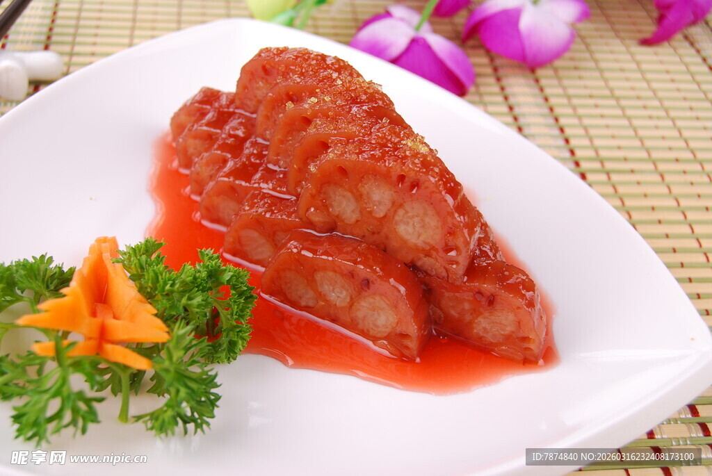 红烧排骨摆盘精致