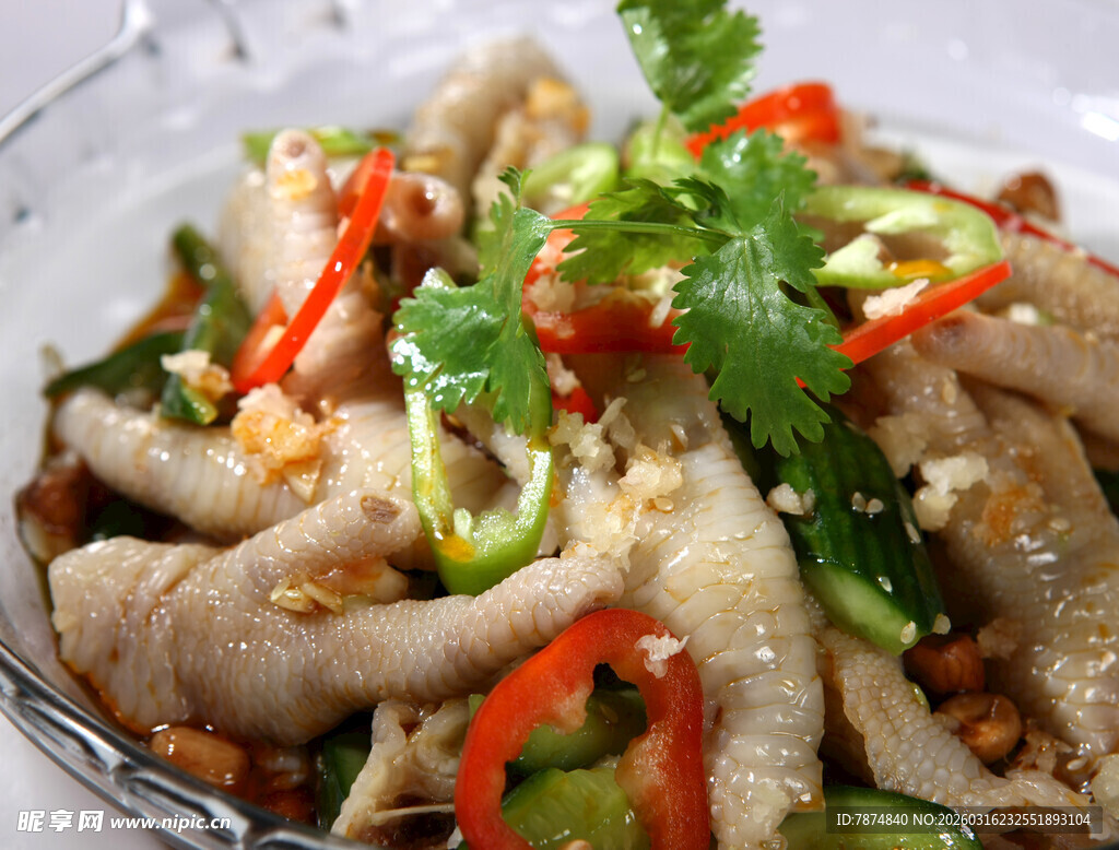 香辣美味凉拌无骨鸡爪