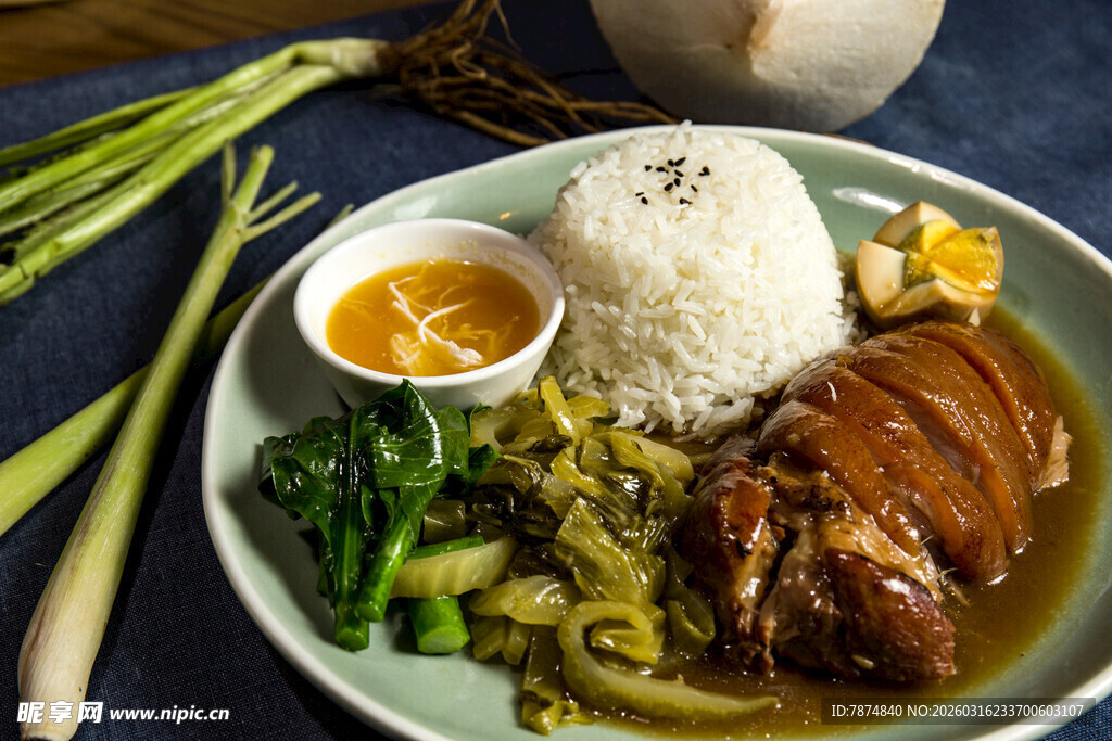美味卤味套餐饭