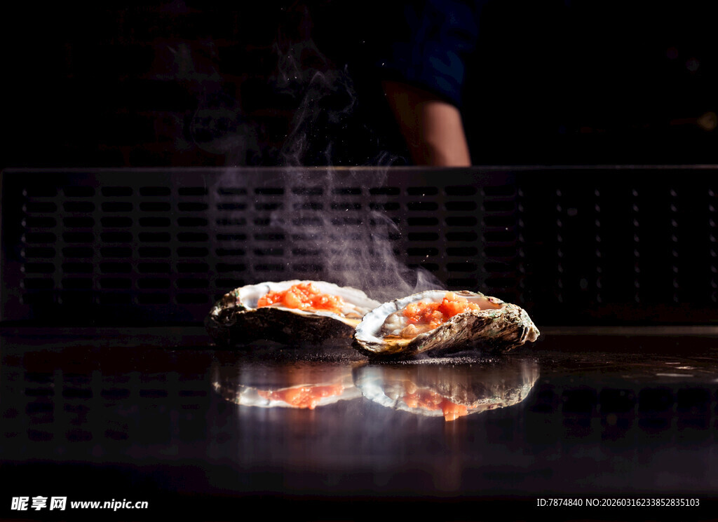 寿司摆盘 水汽氤氲间的美味