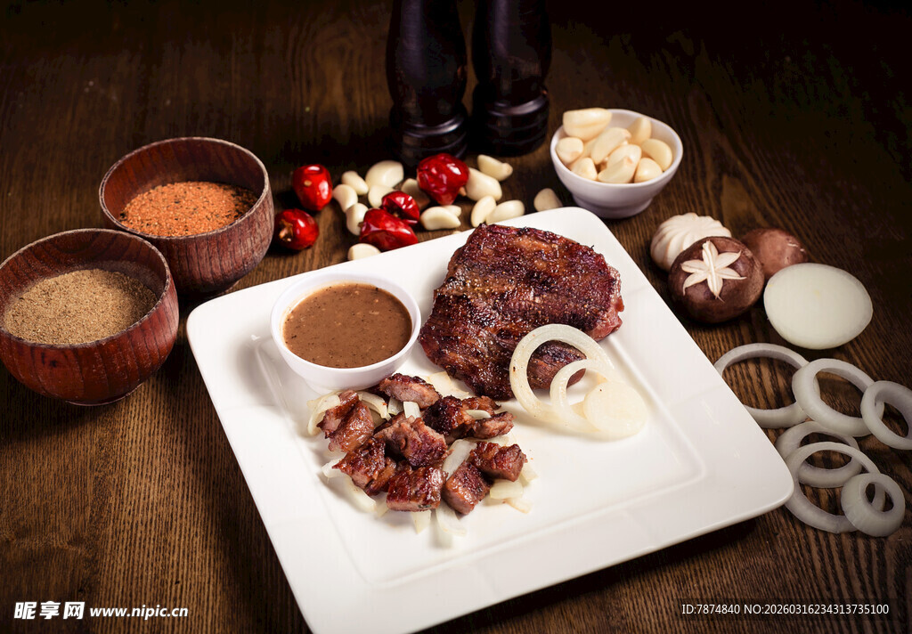 美味西餐拼盘 视觉与味觉盛宴