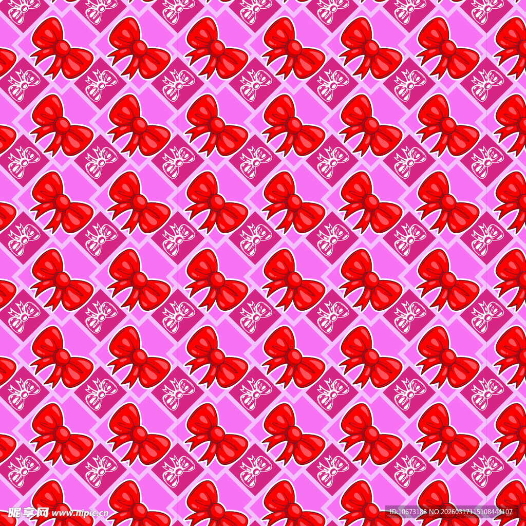 蝴蝶结图案背景