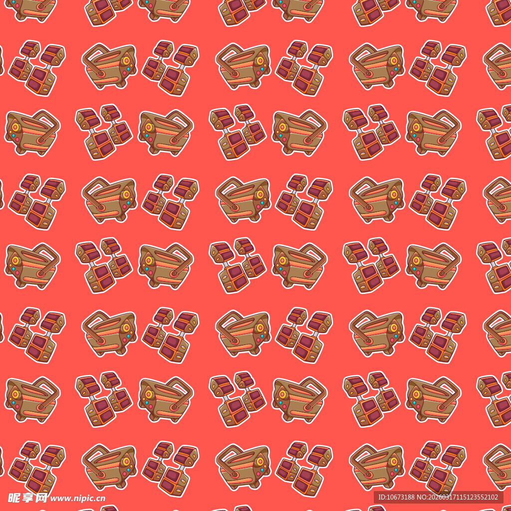 数码设备图案背景