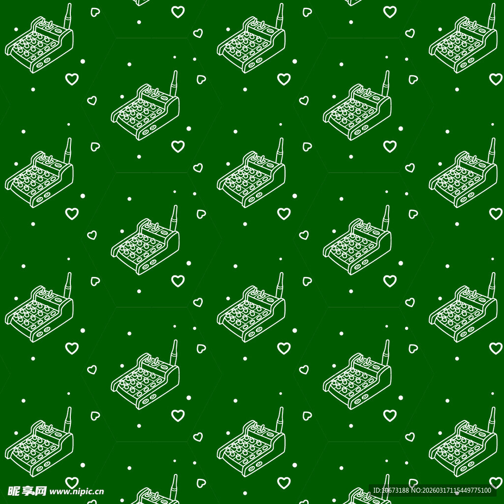 调音设备图案背景