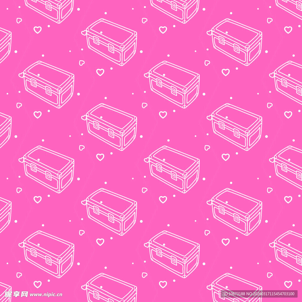 收纳箱图案背景
