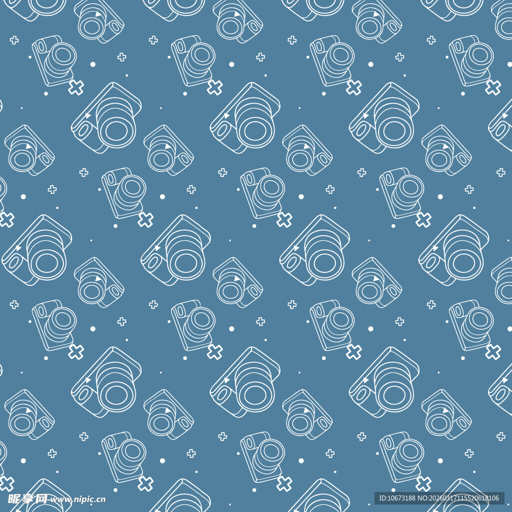 照相机图案背景