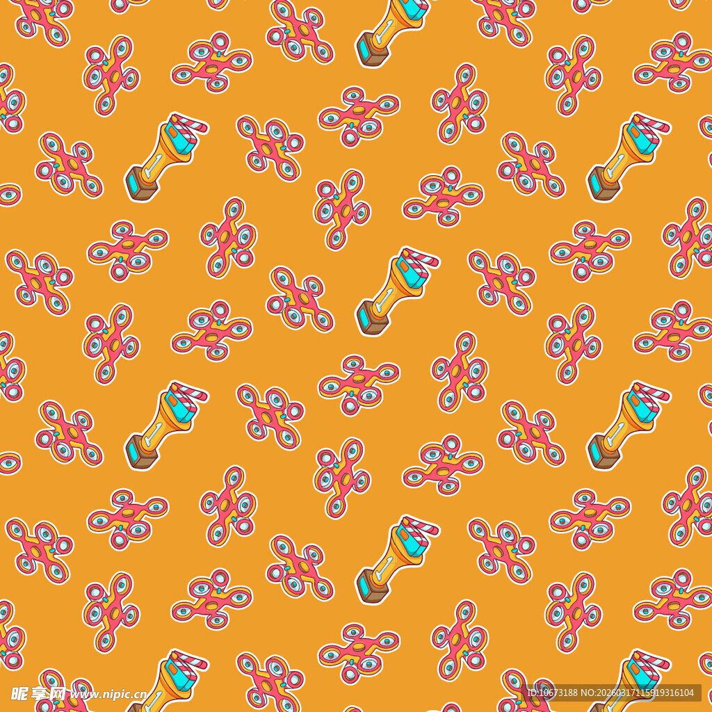 拍摄设备图案背景