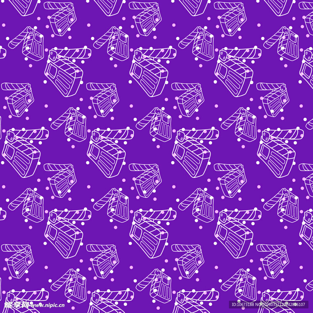 场记板图案背景