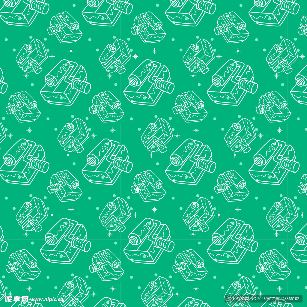 粉刷工具图案背景