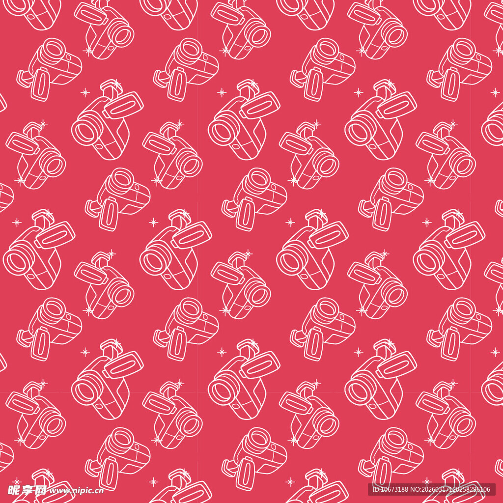 摄像机图案背景