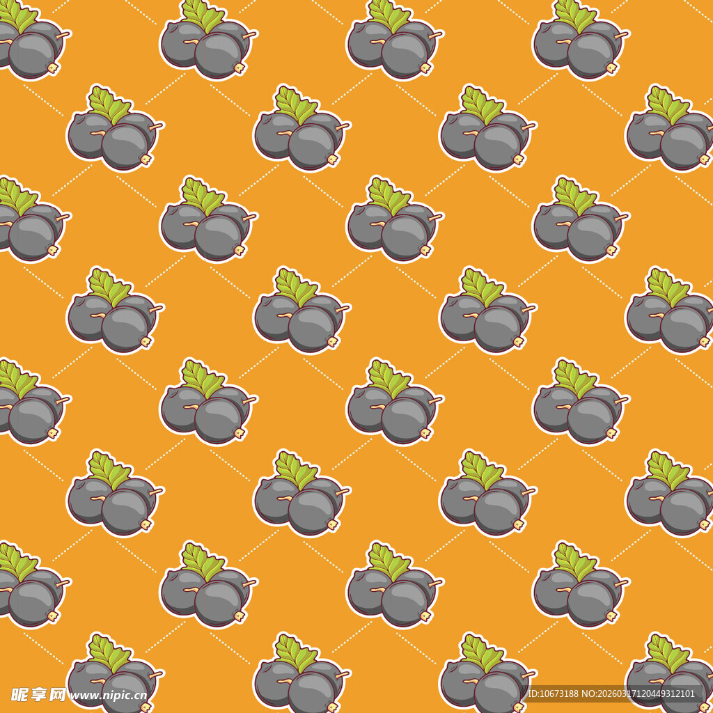 水果图案背景