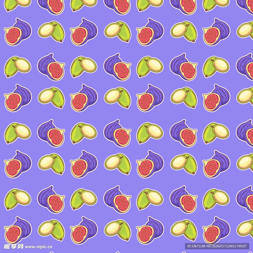 水果图案背景