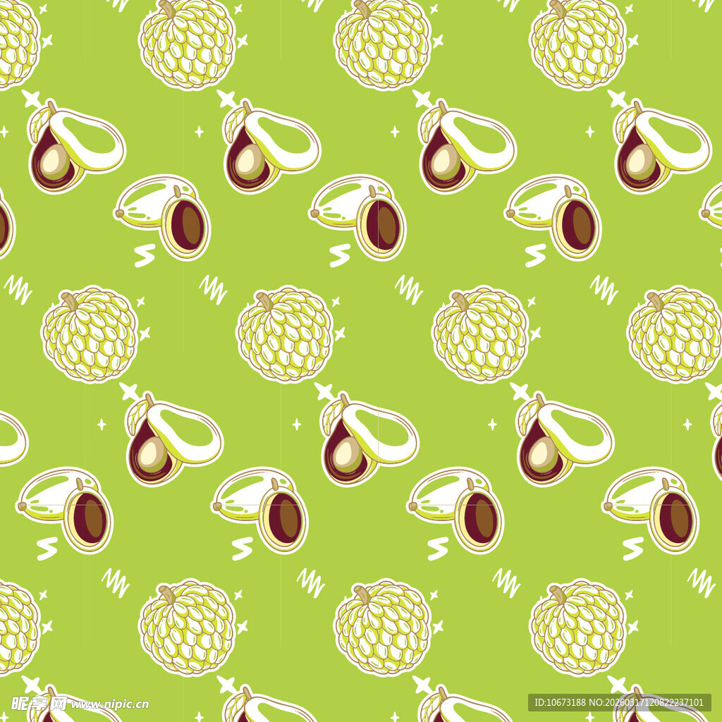 水果图案背景