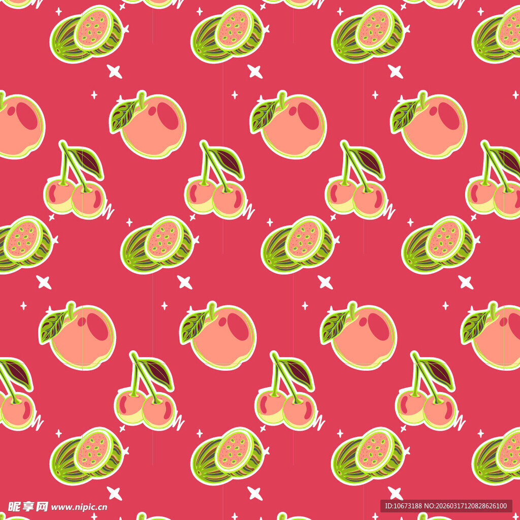 水果图案背景