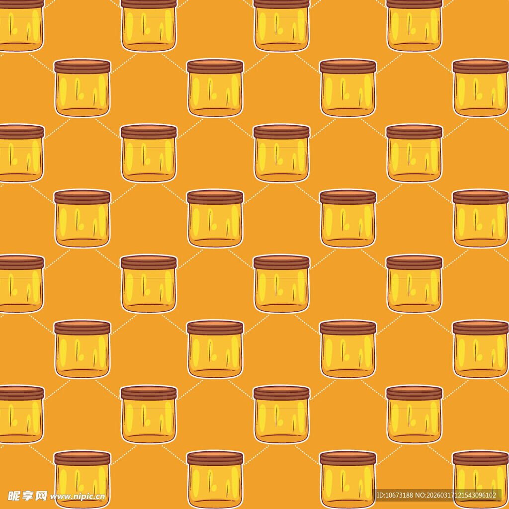 玻璃瓶图案背景