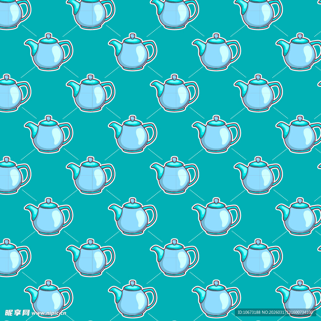 水壶图案背景