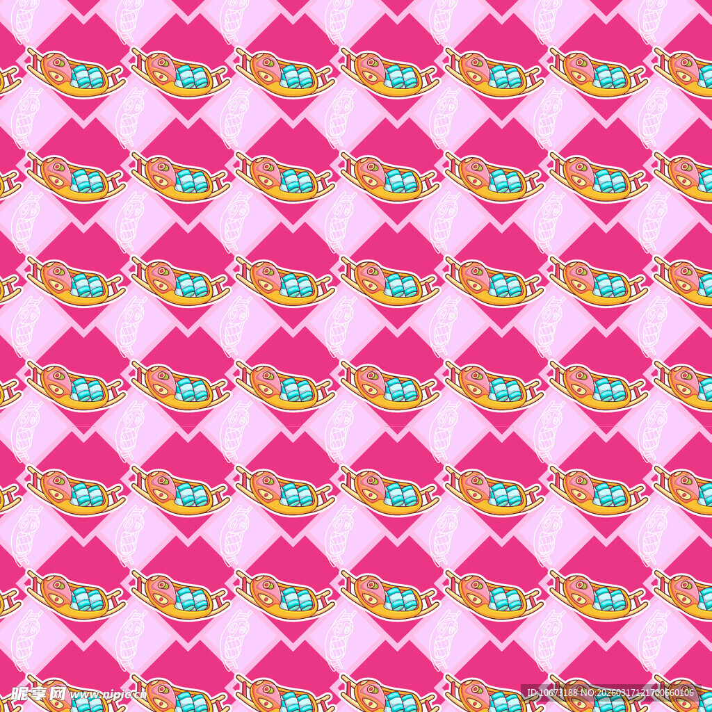 游乐设施图案背景