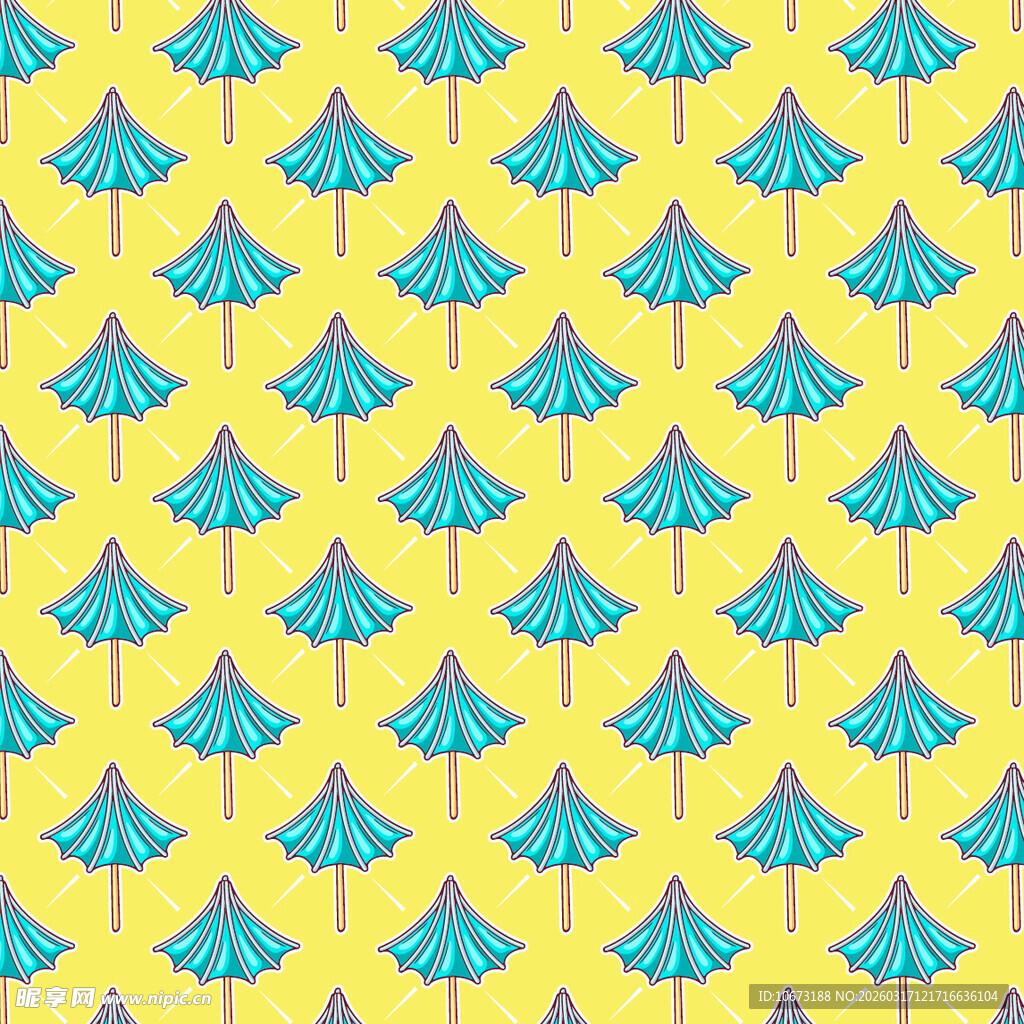 遮阳伞图案背景