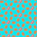 游乐设施图案背景