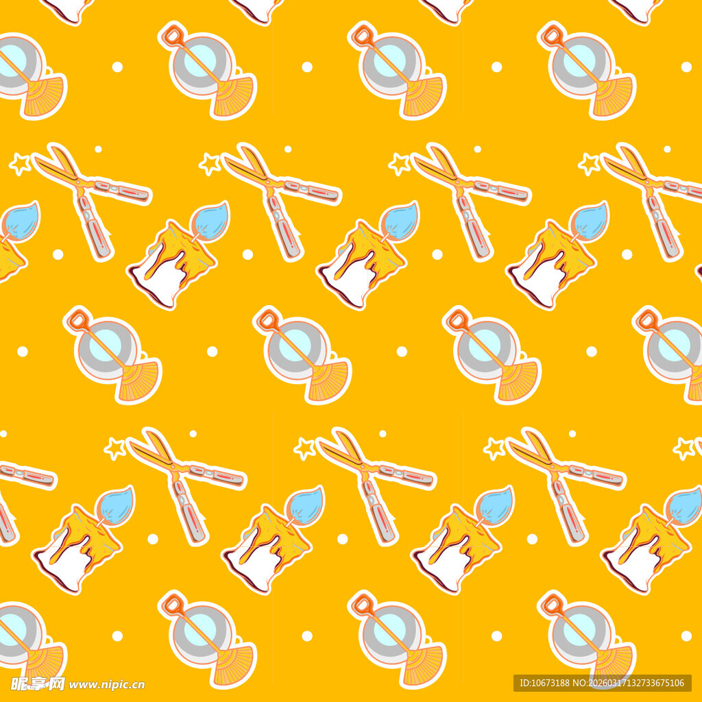 工具相关图案背景