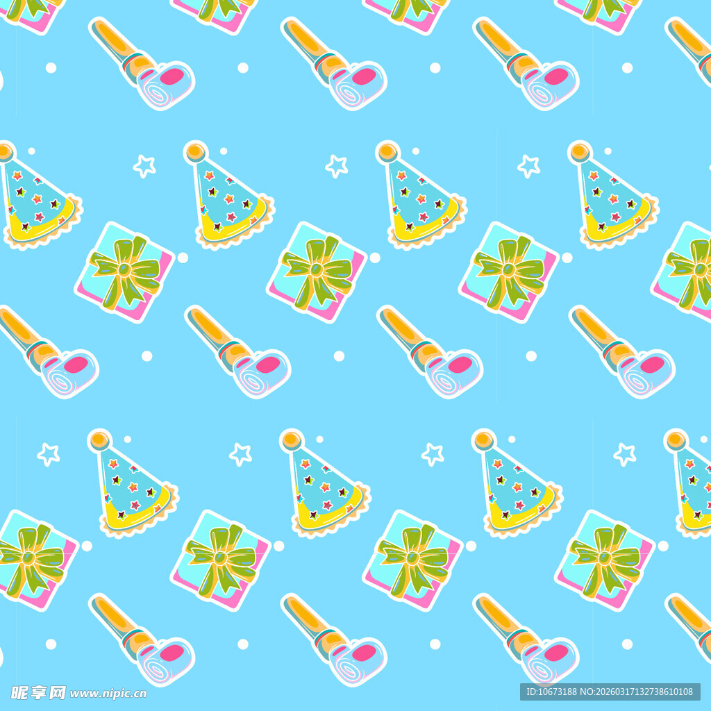 节日元素图案背景