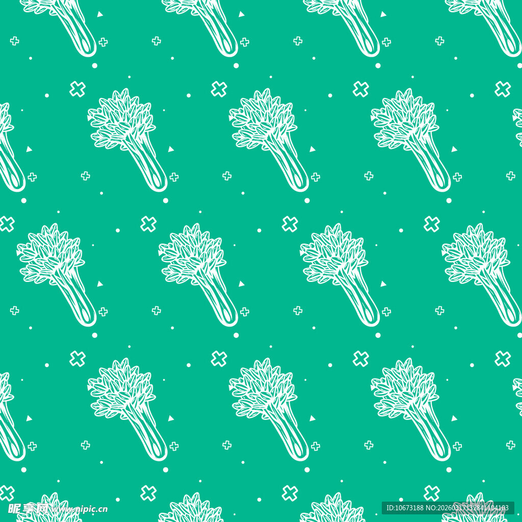 芹菜图案背景