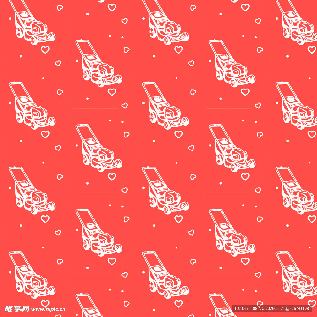 草坪机图案背景