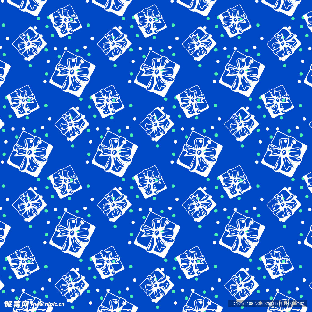 礼盒图案背景