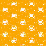 化妆包图案背景