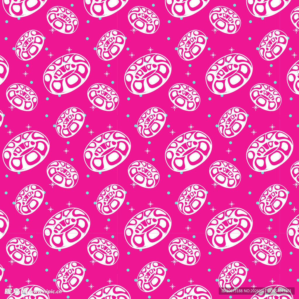 游泳圈图案背景