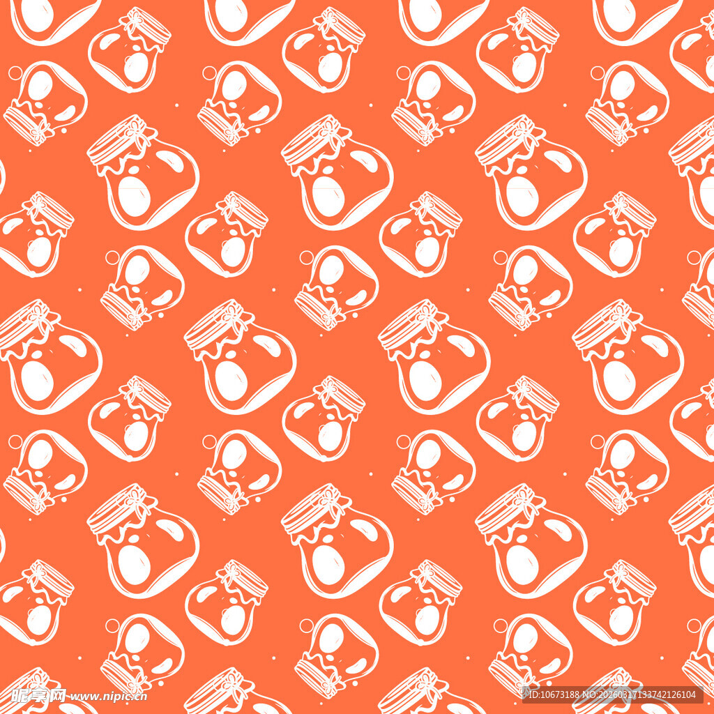 玻璃瓶图案背景