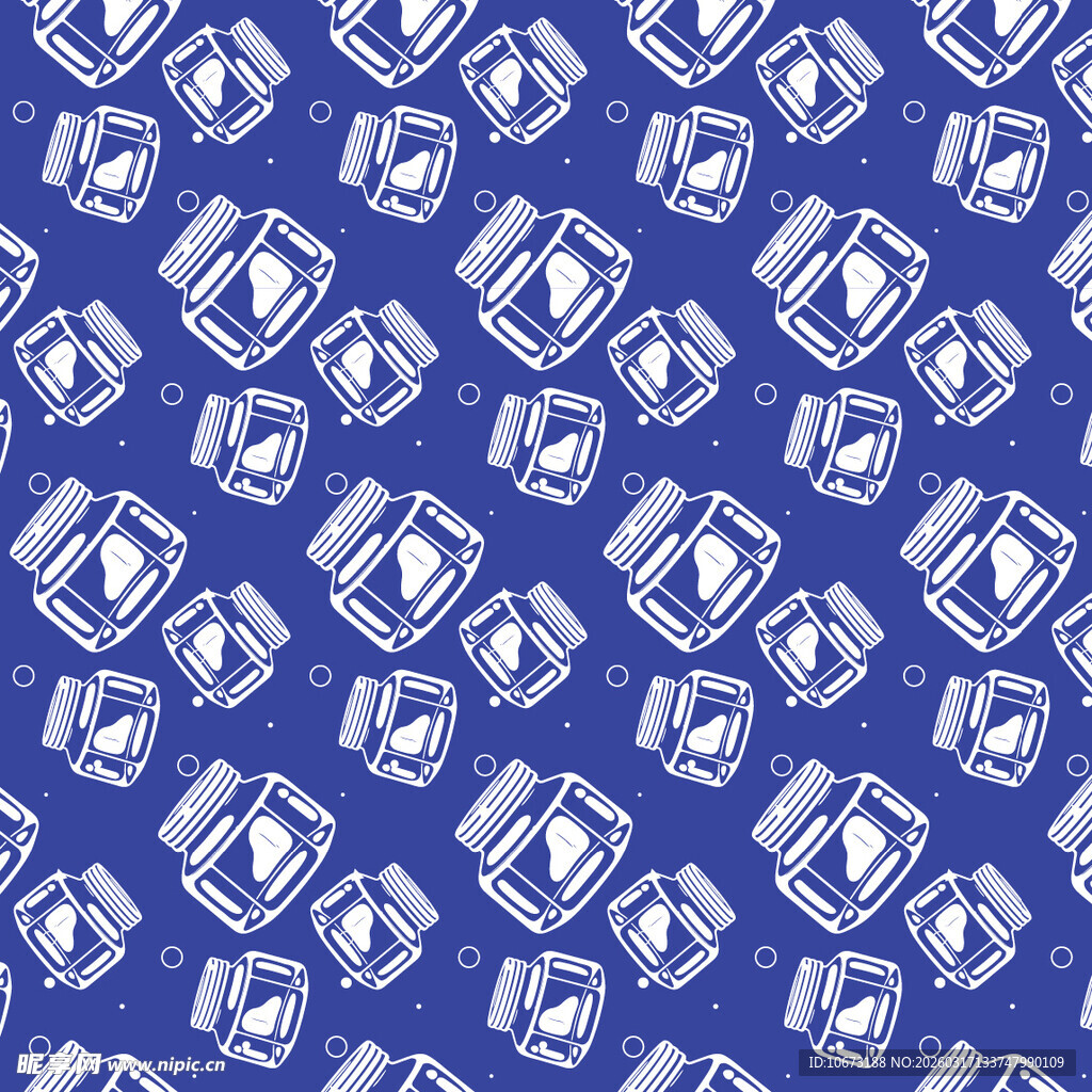 玻璃瓶图案背景