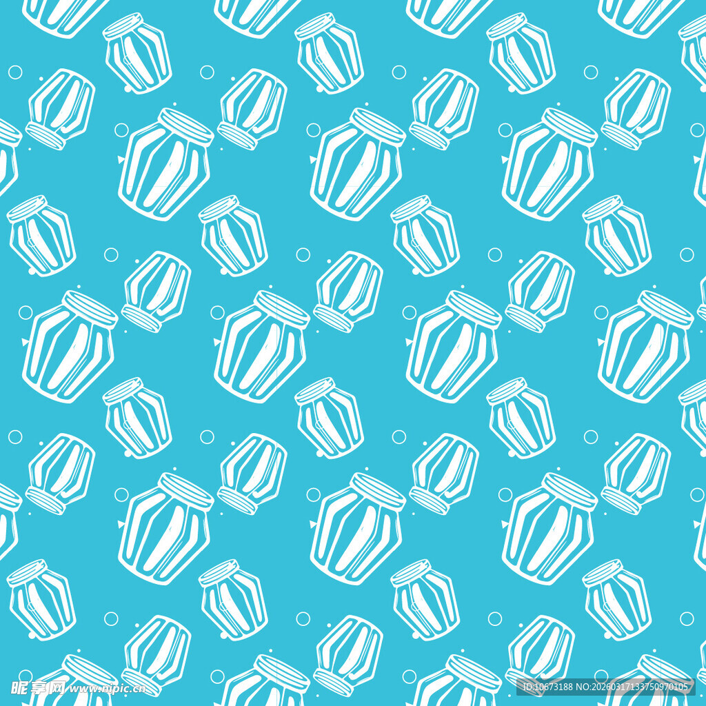 玻璃瓶图案背景