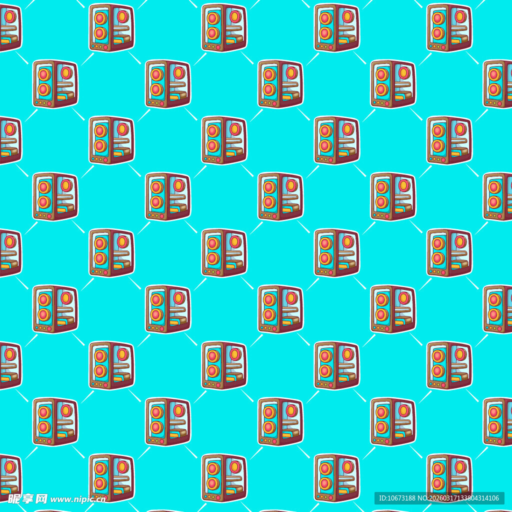 电脑主机图案背景