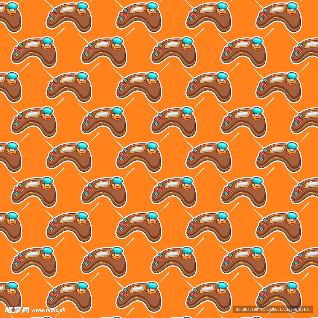 游戏手柄图案背景