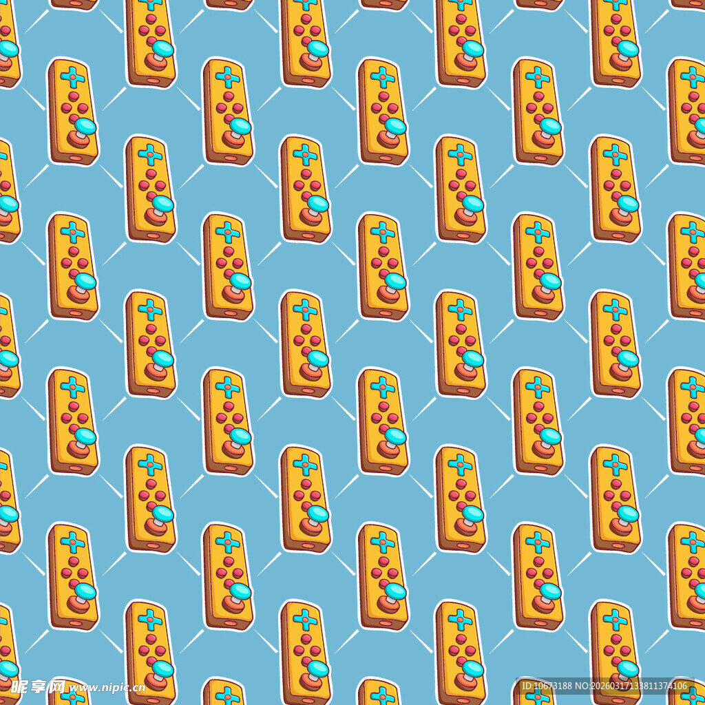 游戏手柄图案背景