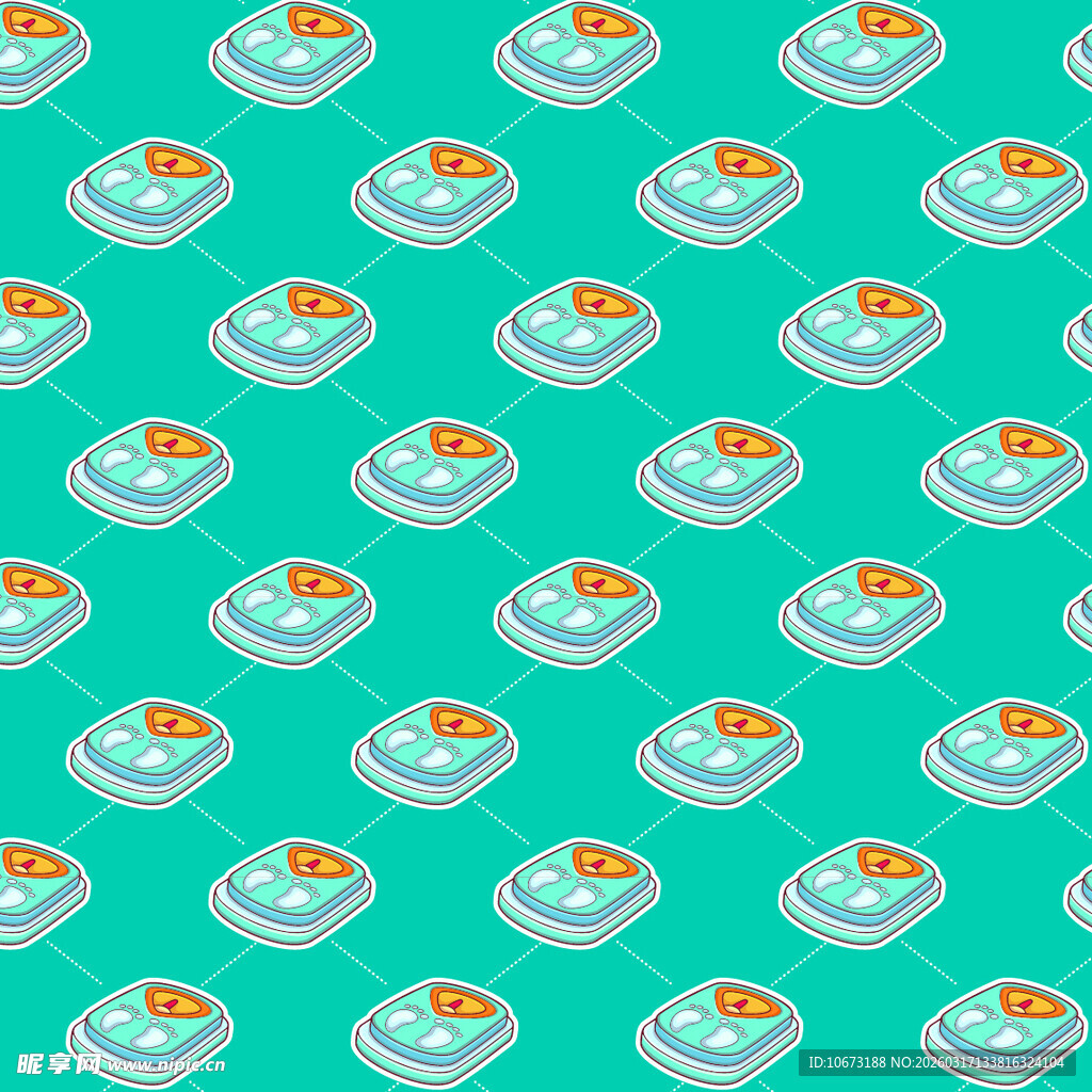 体重秤图案背景