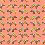 电子设备图案背景