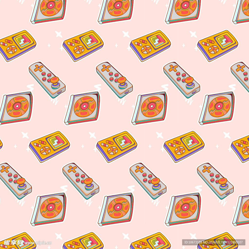 电子产品图案背景