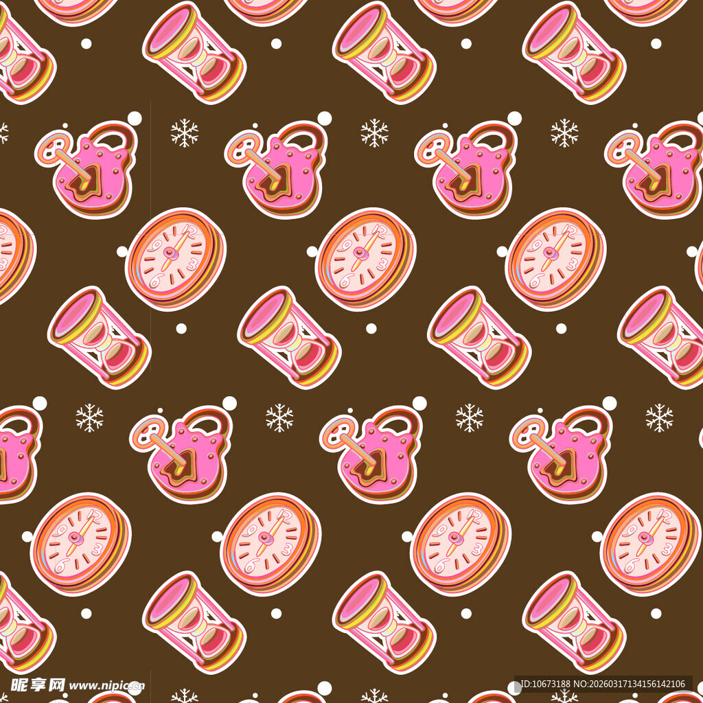 多彩图案图案背景