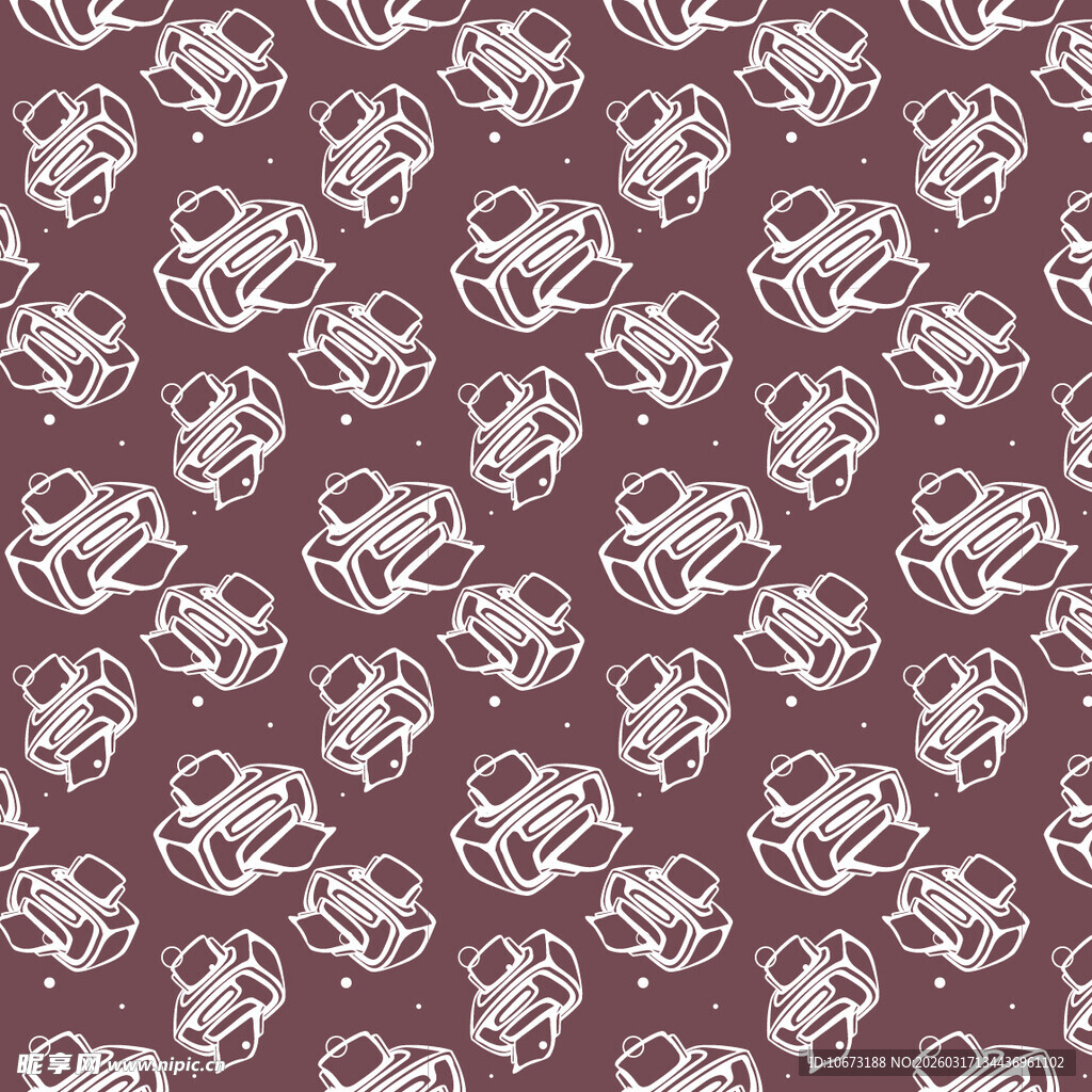 打印机图案背景