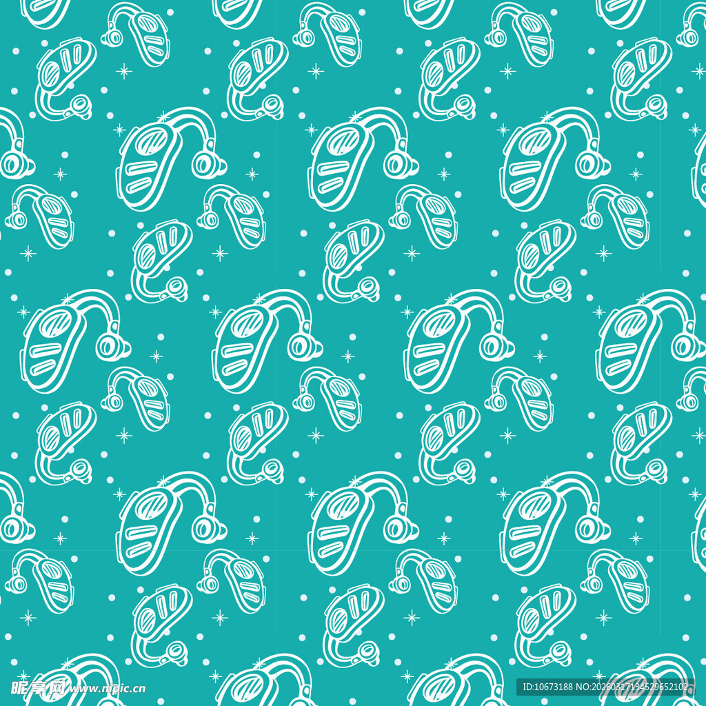  医疗设备图案背景