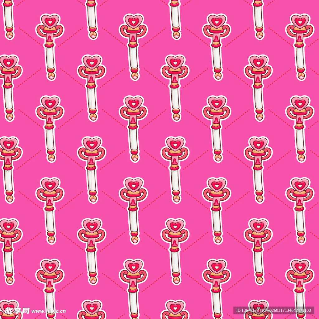 魔法棒图案背景