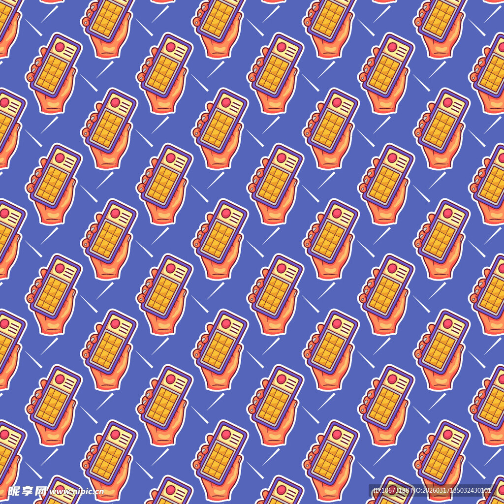 遥控器图案背景